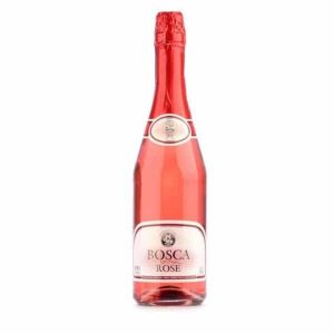 Шампанское Bosca Rose розовое полусладкое 0.75 л