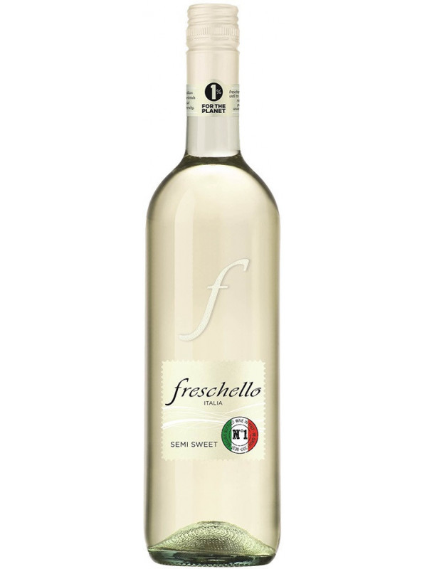 Вино Freschello Semi Sweet White белое полусладное 0.75 л
