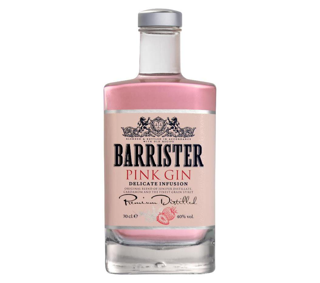 Джин Barrister Pink Gin 0.7 л
