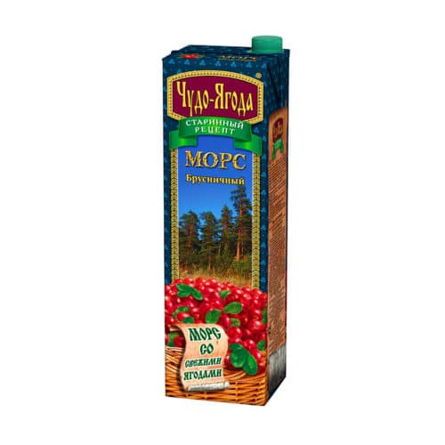 Морс Чудо-Ягода Брусника 1 л