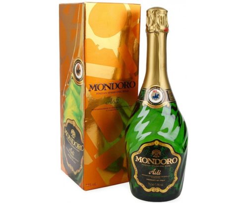 Шампанское Mondoro Asti белое сладкое 0.75 л