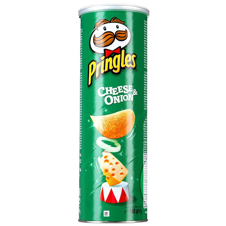 Чипсы Pringles сыр-лук 165 г большая