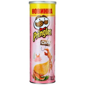 Чипсы Pringles Краб 165г большая